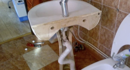 Установка раковины в Усолье-Сибирском