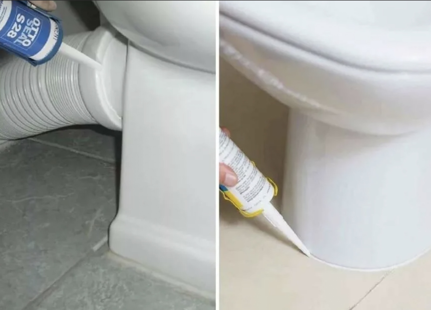 Герметизация стыков унитаза Герметизация унитаза