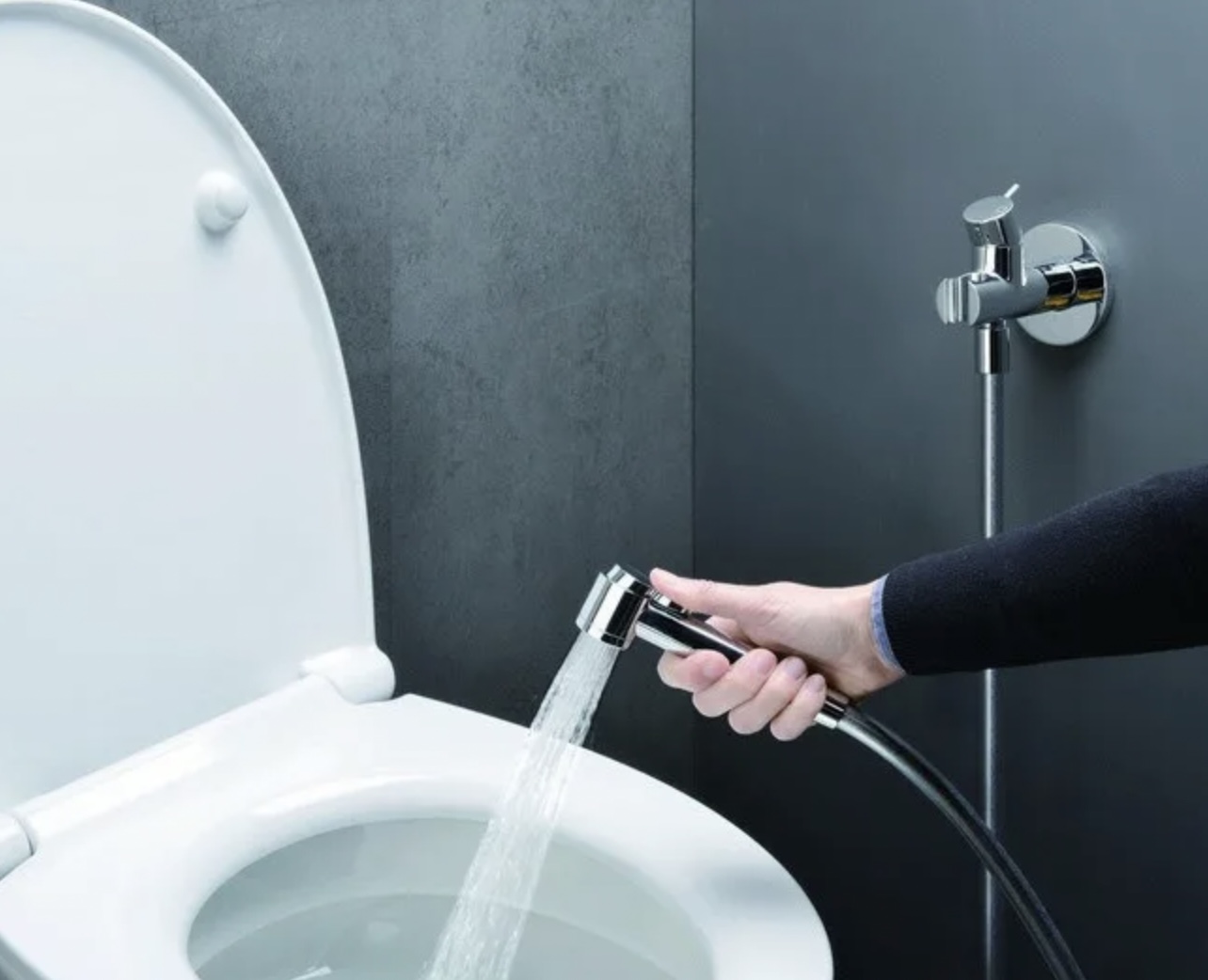 Монтаж гигиенического душа Установка гигиенического душа